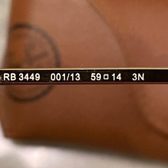 Ray-Ban Brown Sunglasses RB 3449 *** MUST SEE *** - Picture 5 of 6